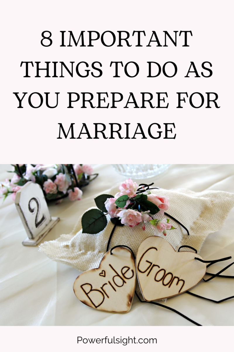 How to Prepare for Marriage