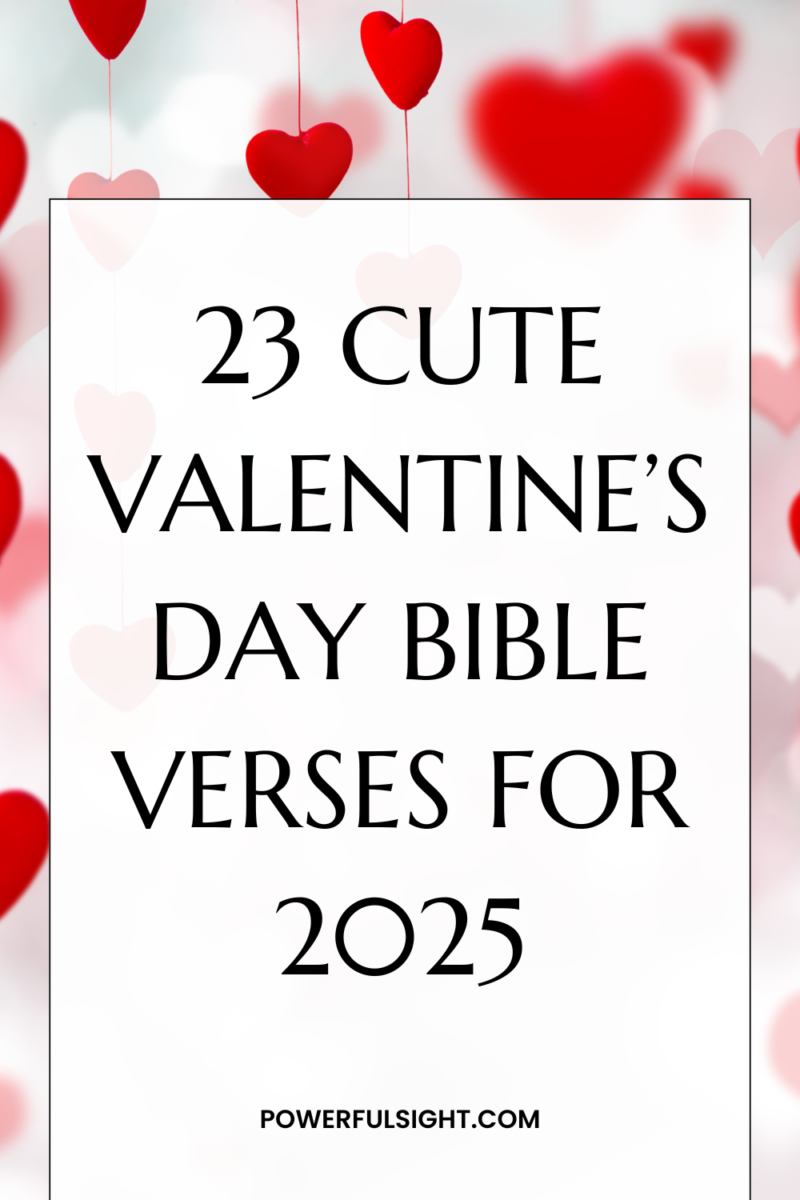 Valentine's Day Bible verses