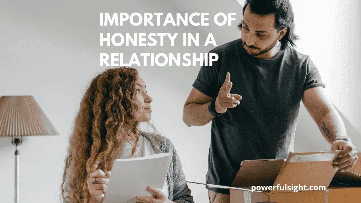 honesty in a relationship