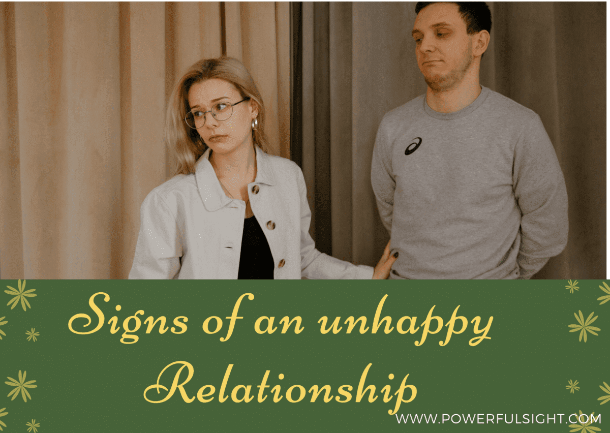 Unhappy Relationship