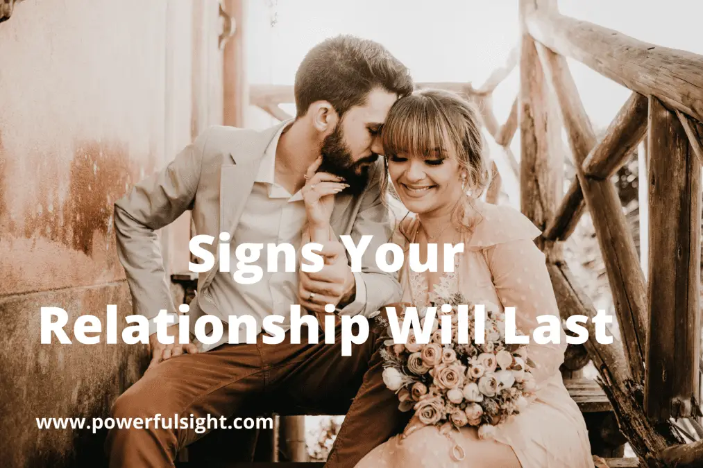 Signs your relationship will last