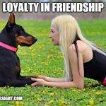 Loyalty in friendship