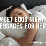 Good night messages for her