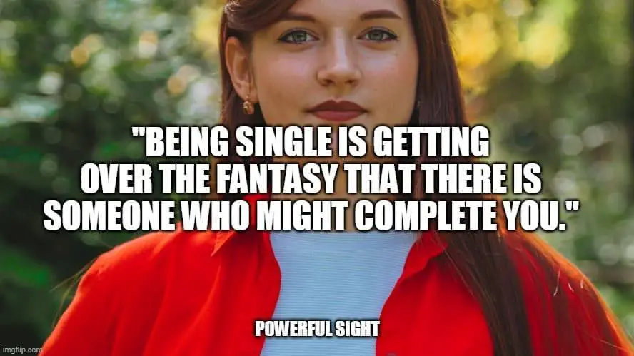 Being Single quotes