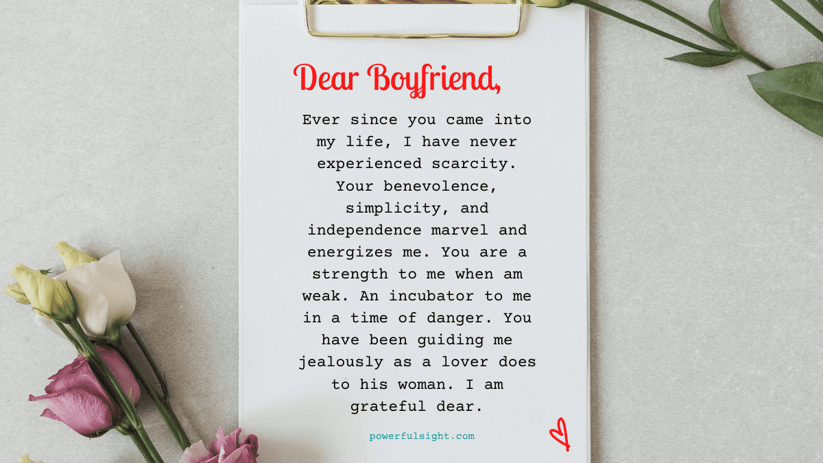 Love Paragraphs For Boyfriend 1 