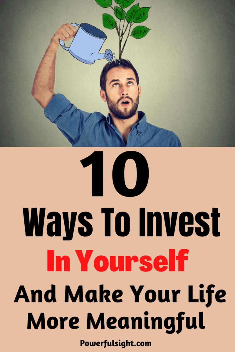 How to invest in yourself