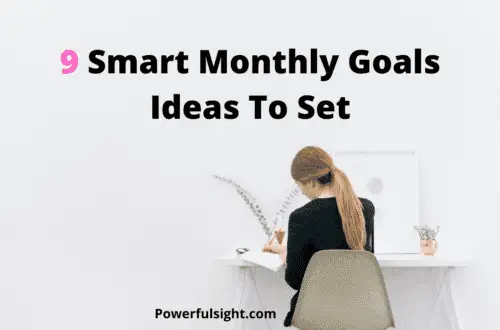 9 smart monthly goals ideas to set