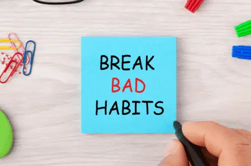 How to change your bad habits