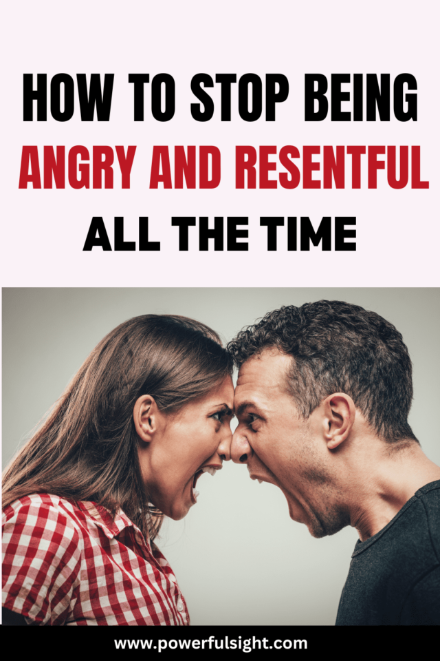 How To Let Go Of Anger And Resentment
