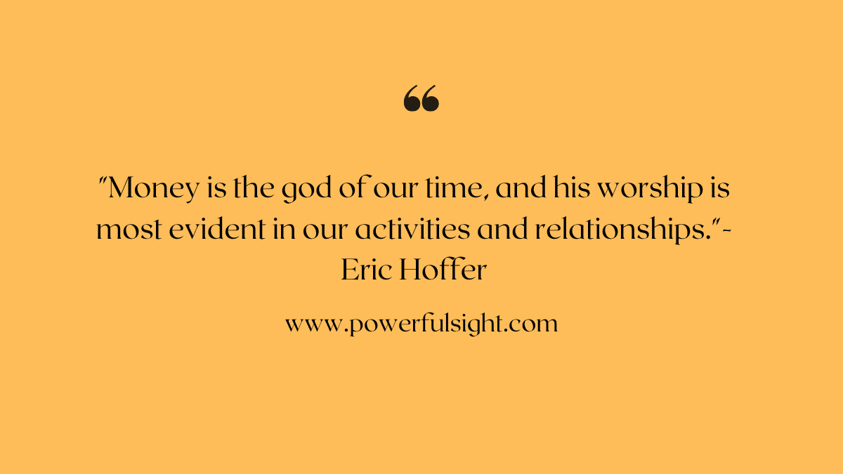 Short Money Quotes That Will Inspire You Powerful Sight