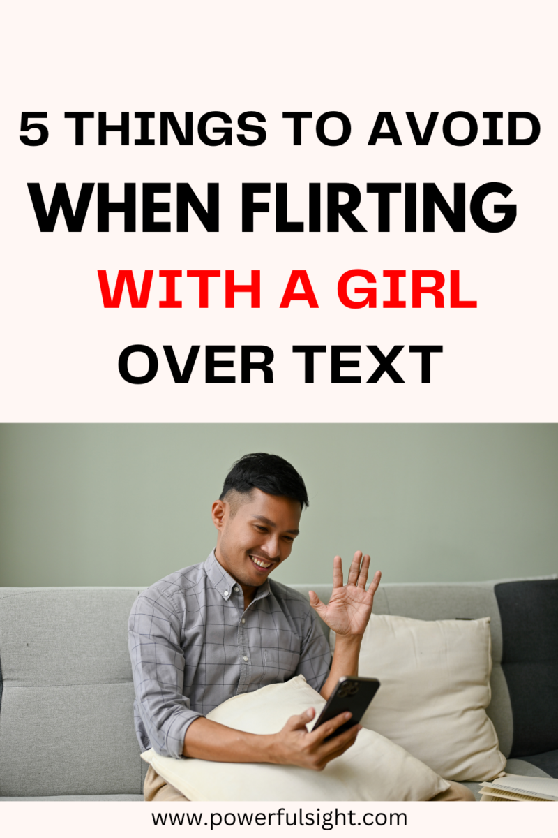 5 Effective Ways To Flirt With A Girl Over Text Powerful Sight 4792