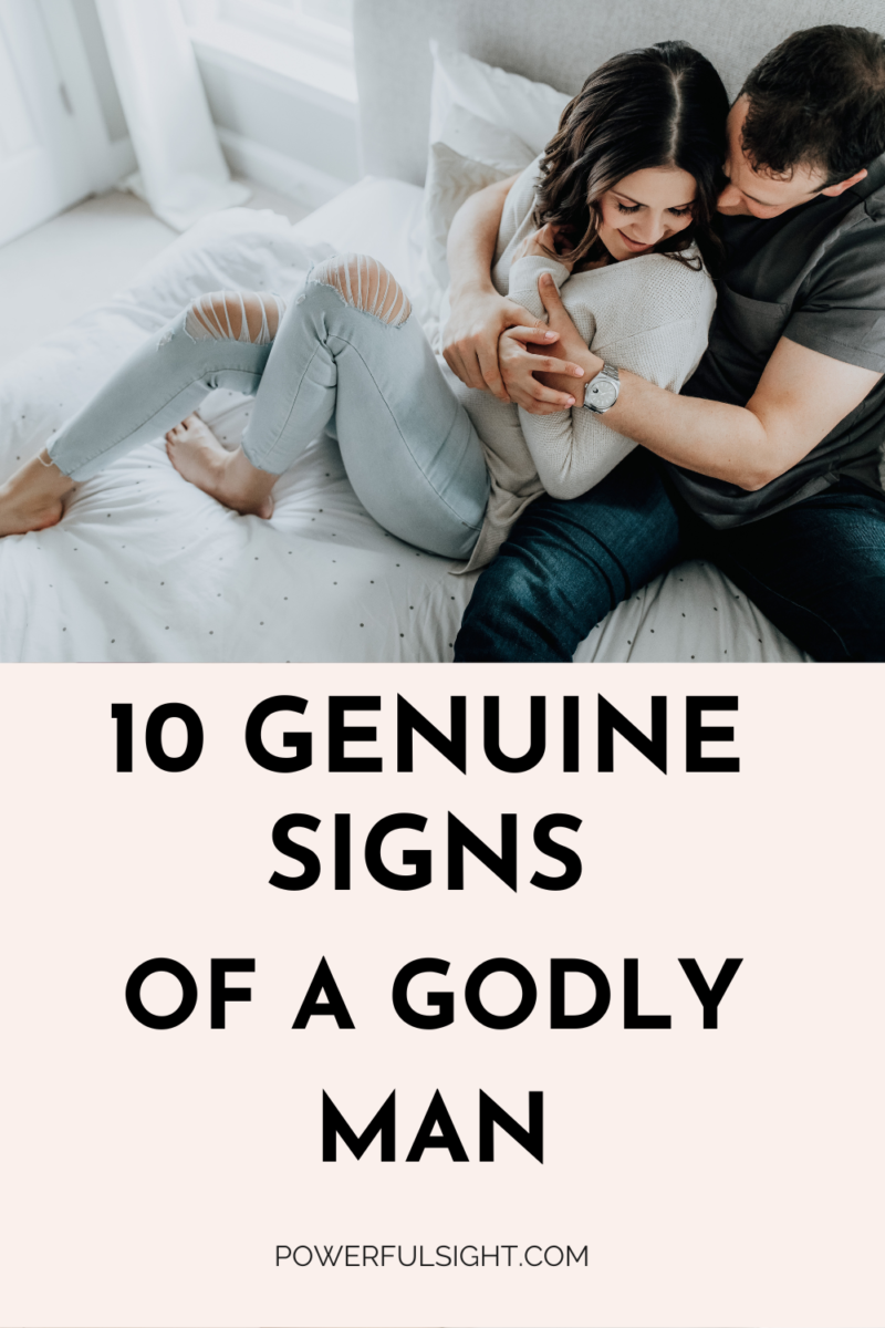 Signs of a godly man