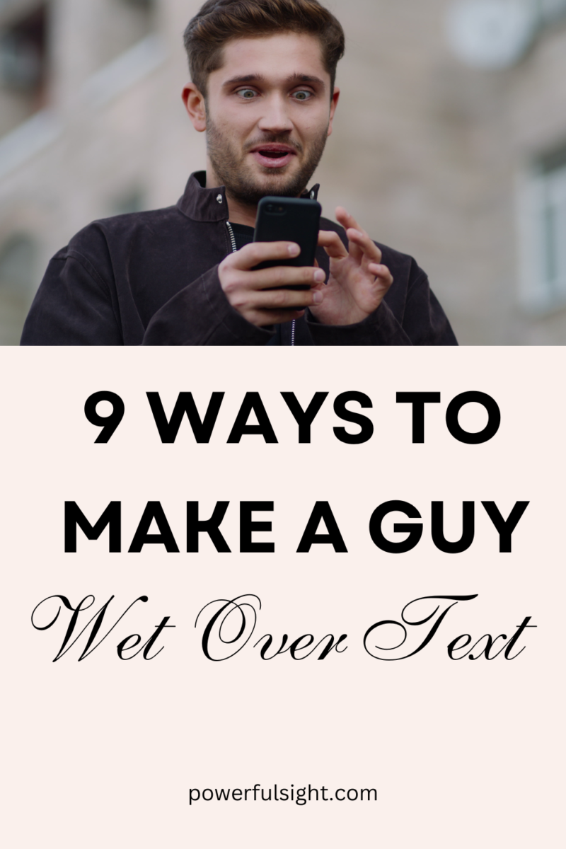 How to make him wet over text