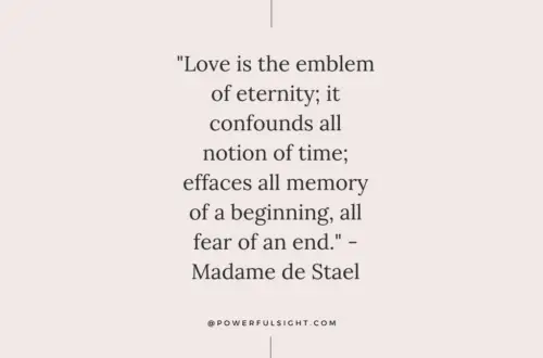 Quotes about time and love
