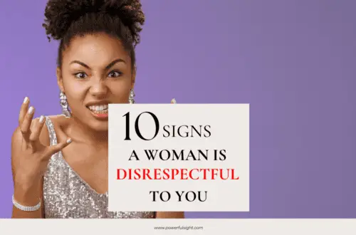 10 Signs she doesn't respect you