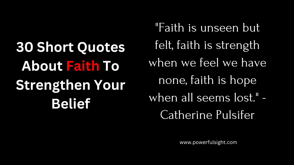 quotes about faith