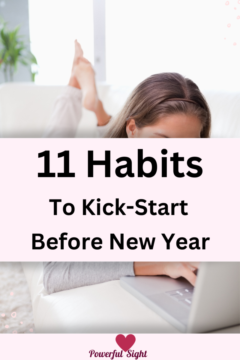Habits to start before new year