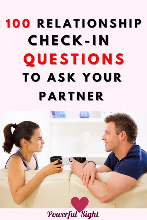 100 Relationship Check-in Questions For Couples - Powerful Sight