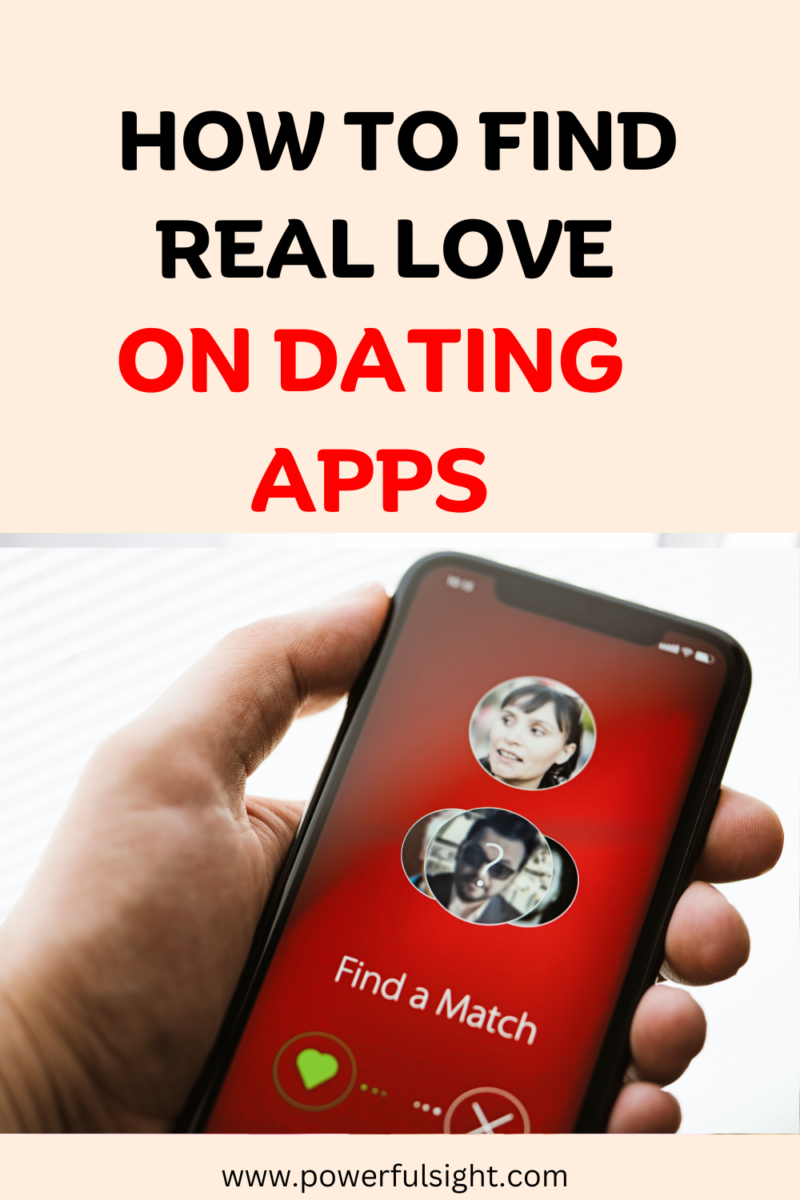 How to find love on dating apps