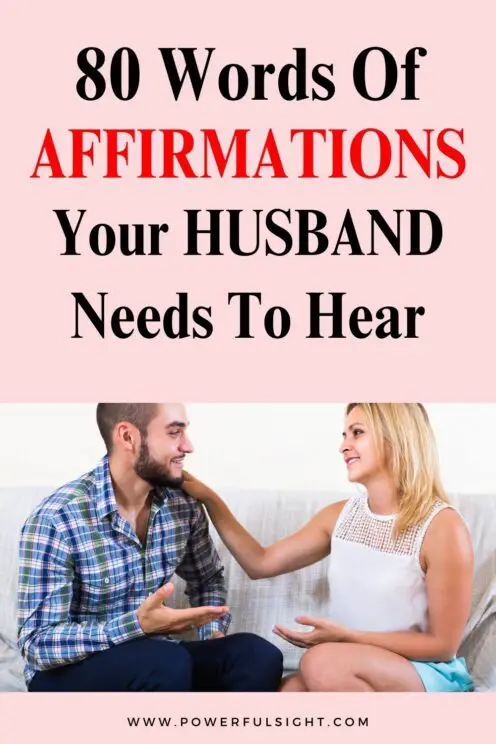 Affirmations for husband