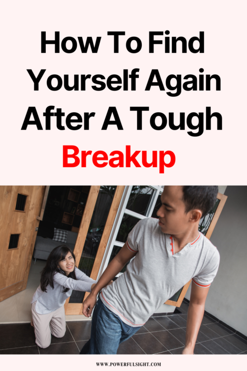 How to find yourself after a breakup