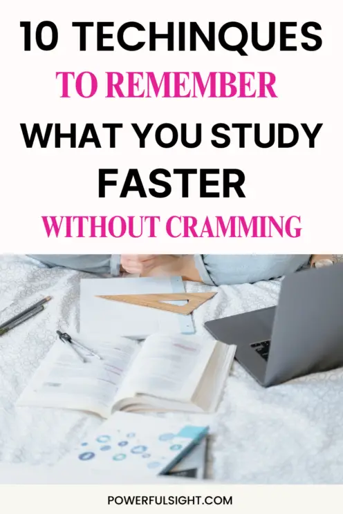 How to remember what you study fast