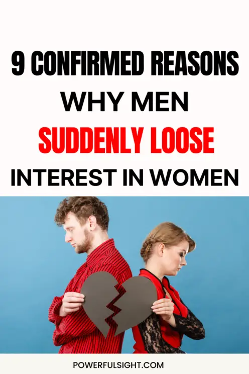 Why do men loose interest