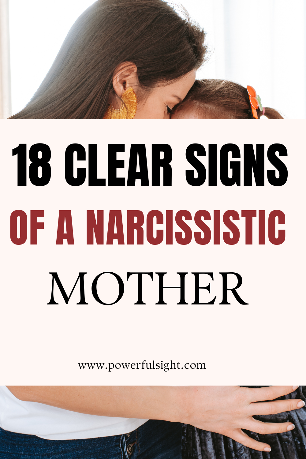 Signs of a Narcissistic mother