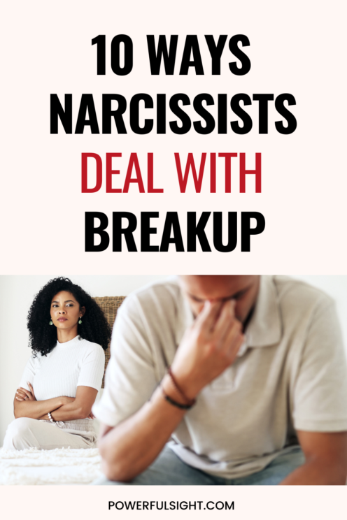 How Narcissists deal with breakup
