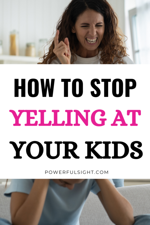 How to stop yelling at your kids