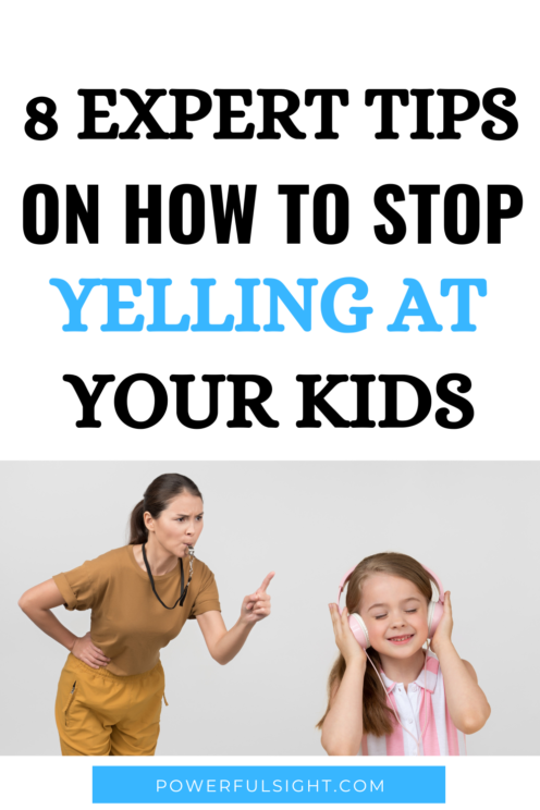 How to stop yelling at your kids
