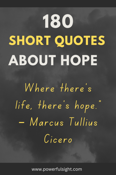 Quotes about hope in hard times