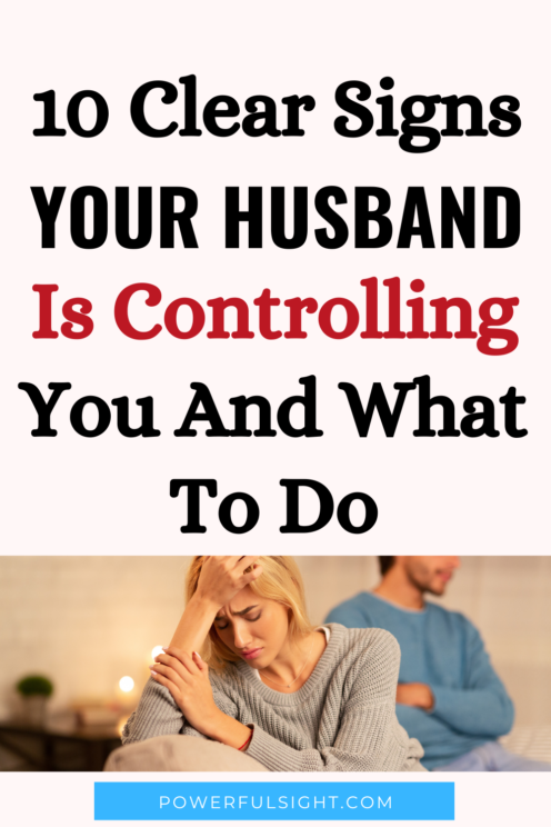 Signs your husband is controlling 