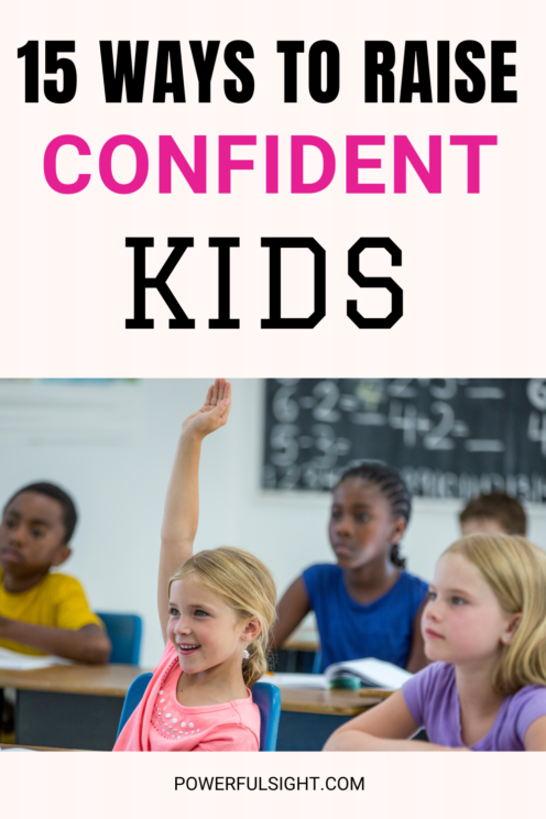 How to raise confident kids