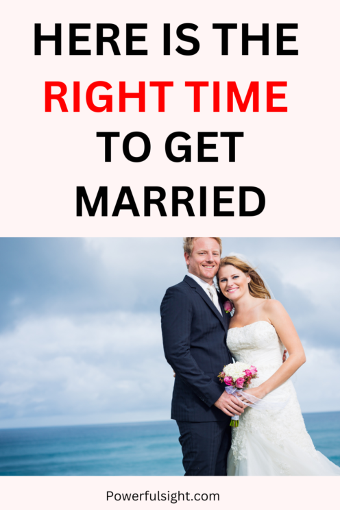 When is the Right Time to Get Married (1)