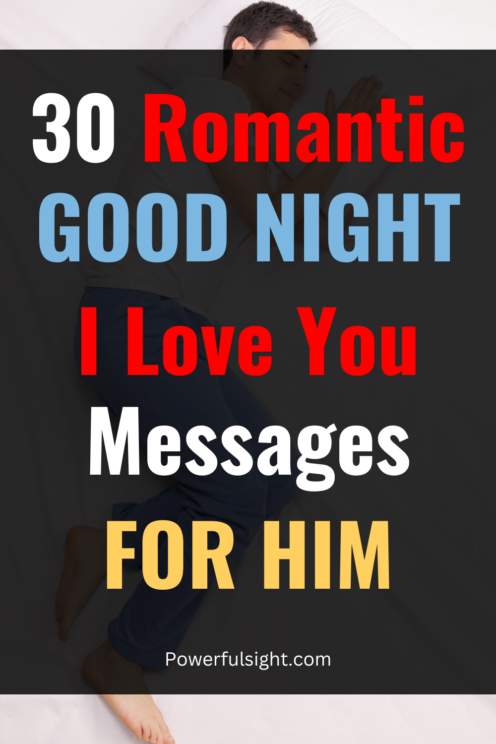 good night I love you