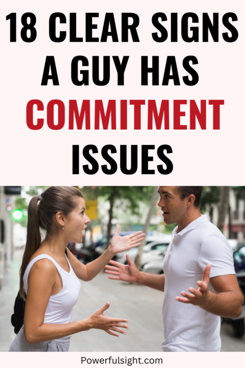 signs he has commitment issues