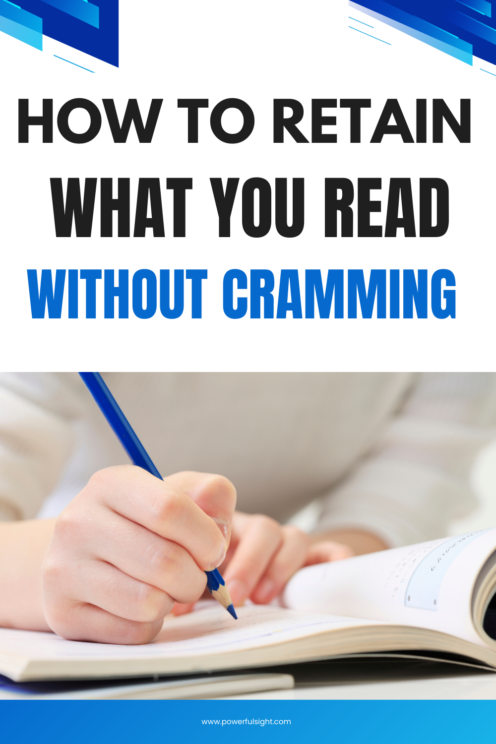 How to retain what you read