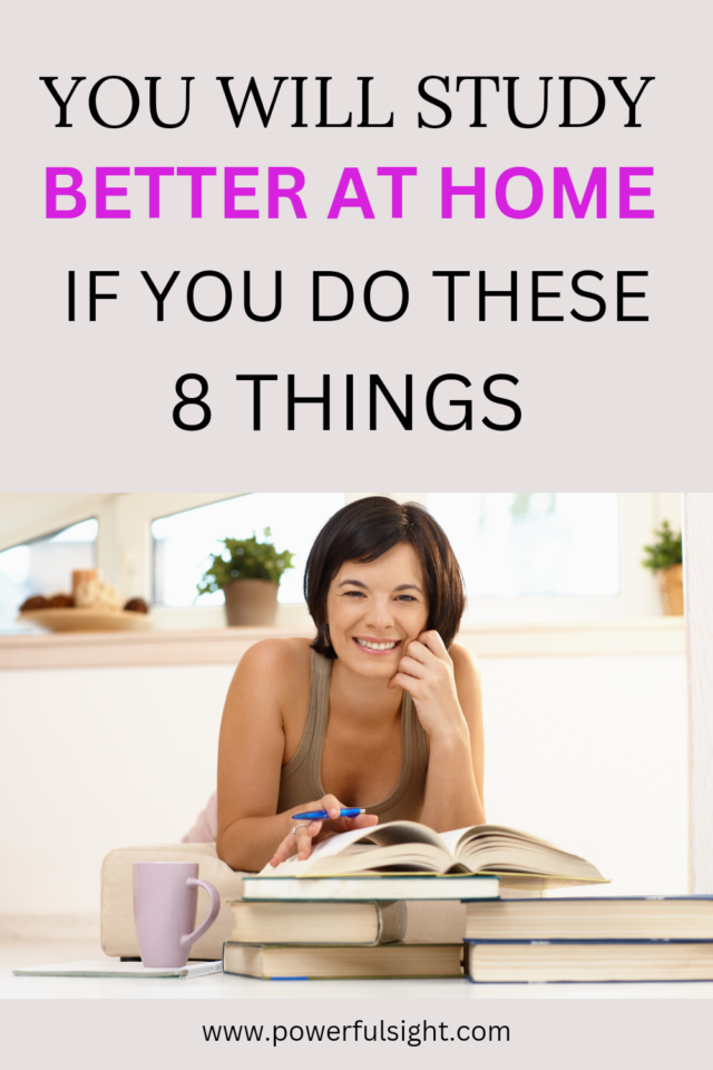 8 Tips To Create A Productive Study Environment at Home