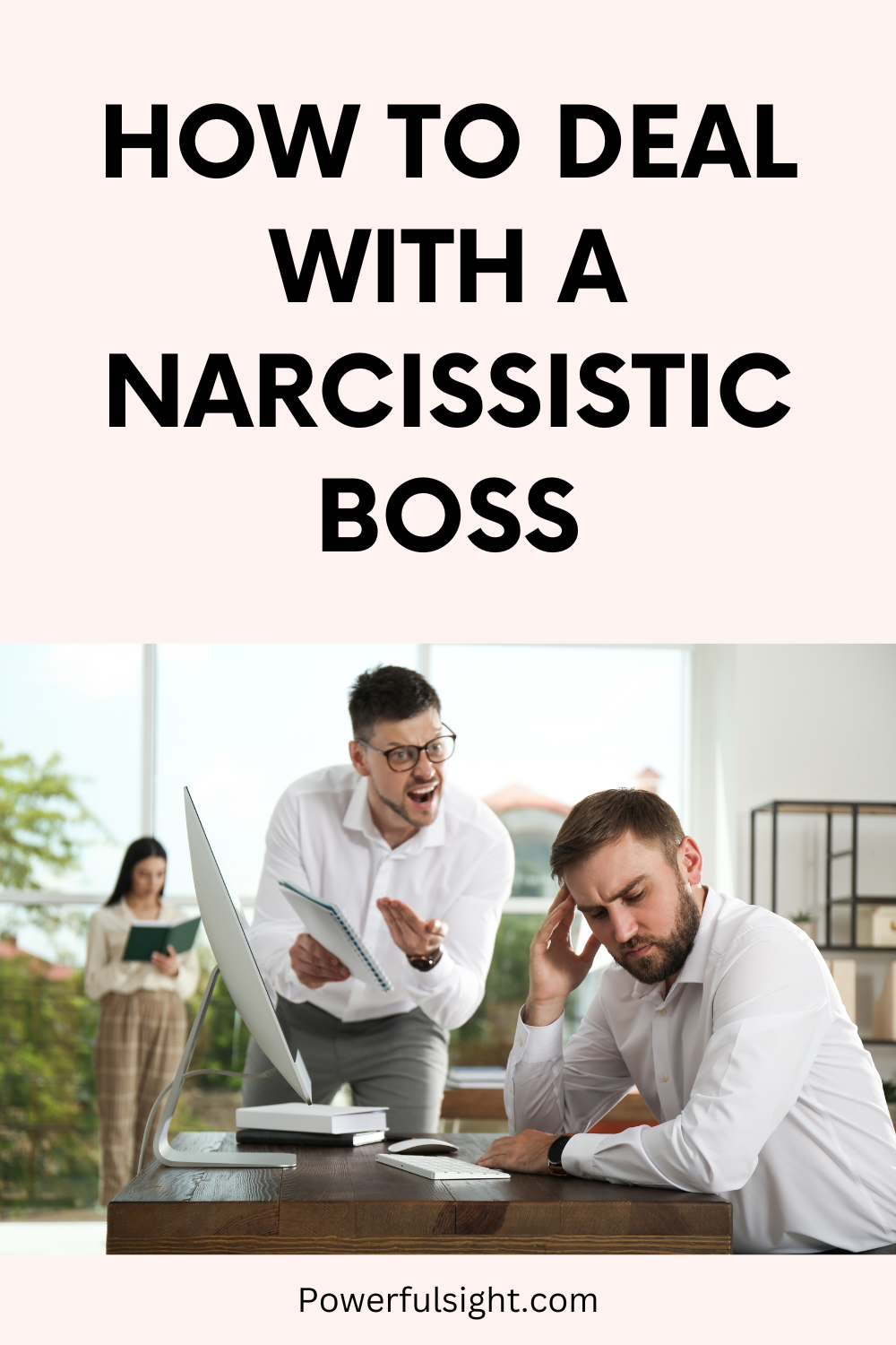 How to Deal with a Narcissistic Boss