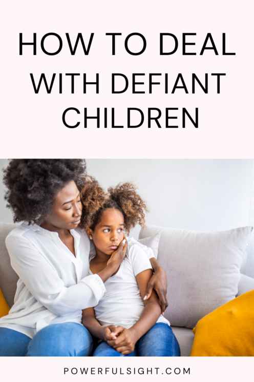 How To Deal With Defiant Children