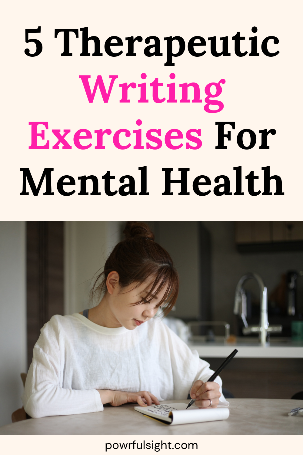 Therapeutic Writing Exercises For Mental Health