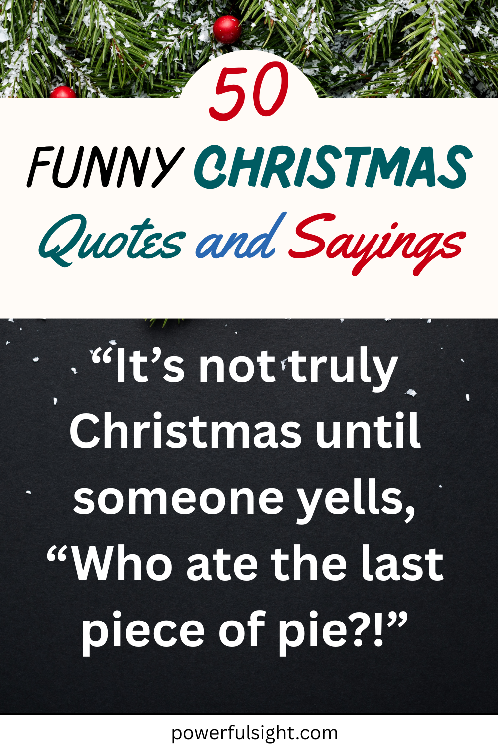 50 Funny Christmas Quotes and Sayings