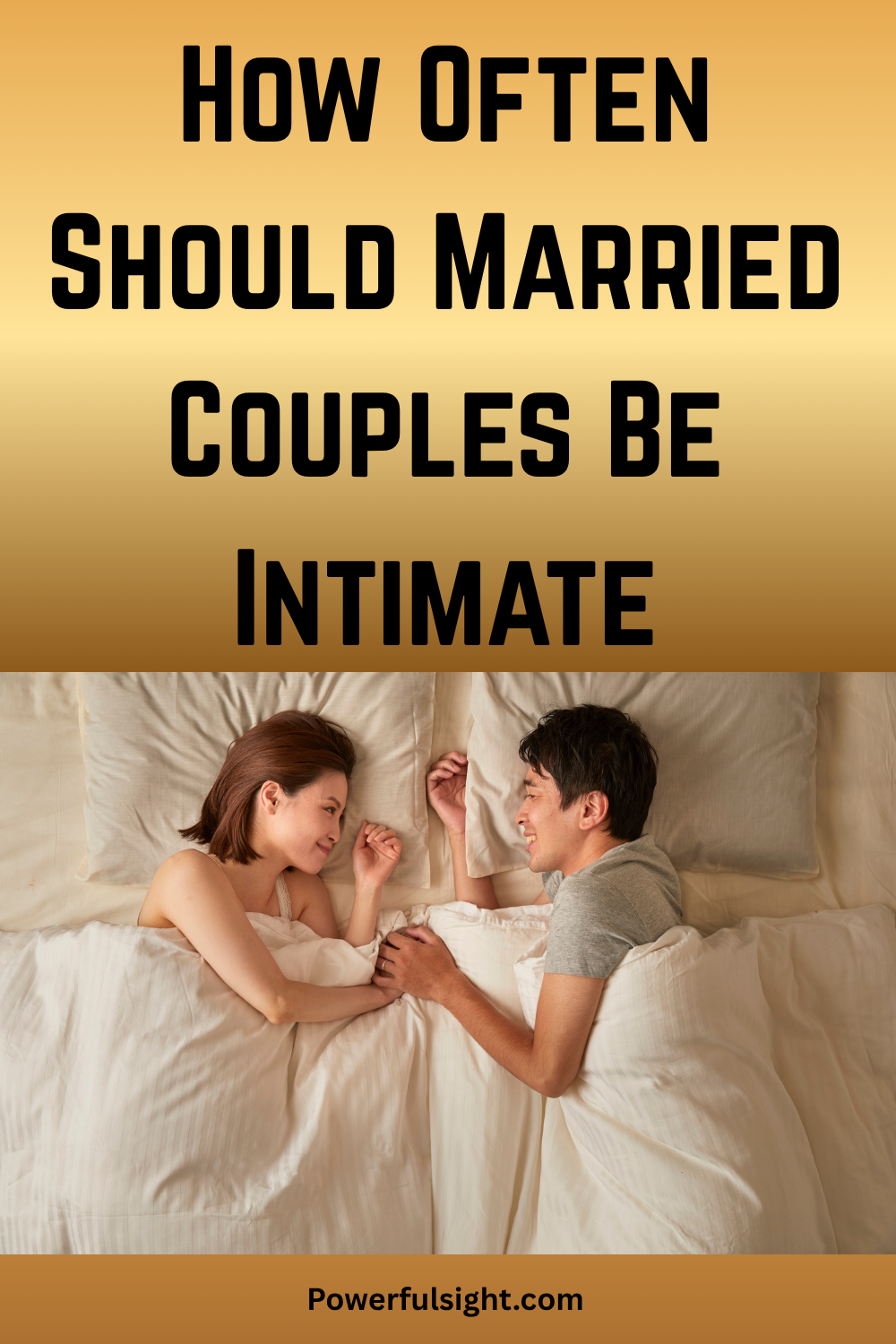 How Often Should Married Couples Be Intimate