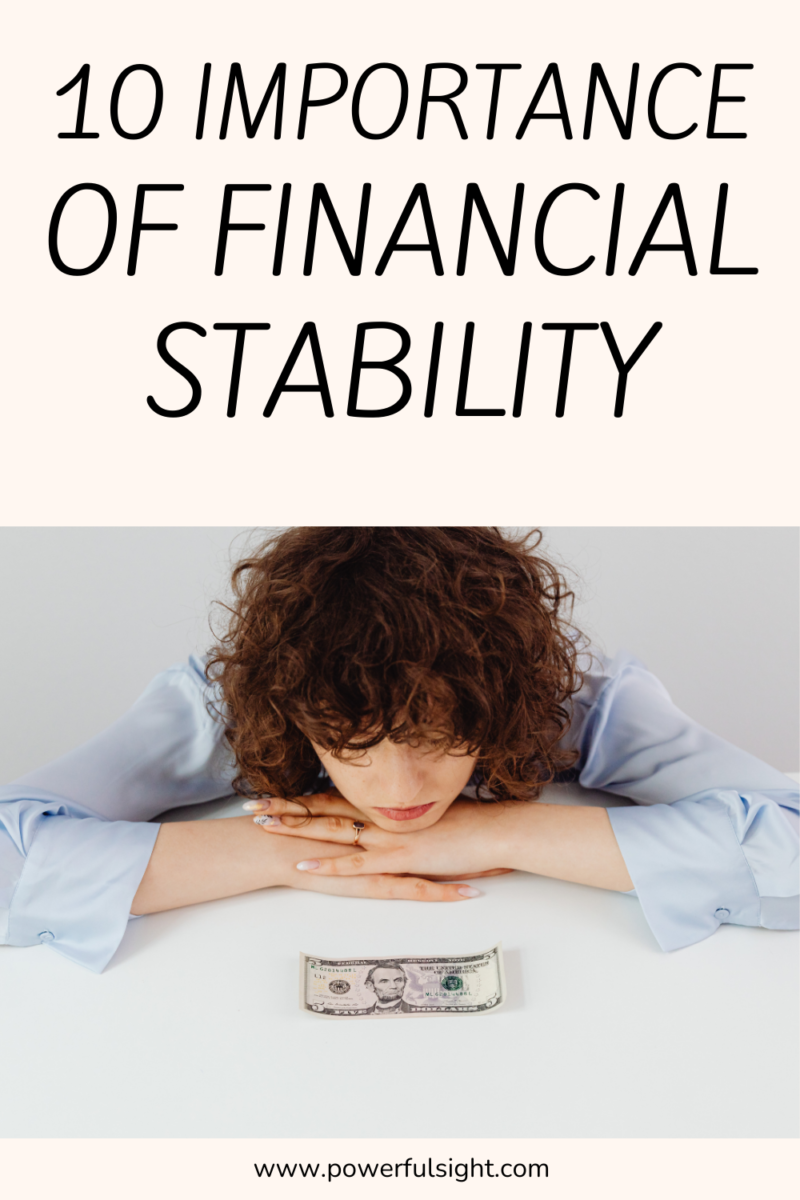 Why Financial Stability Is Important in Life - Powerful Sight