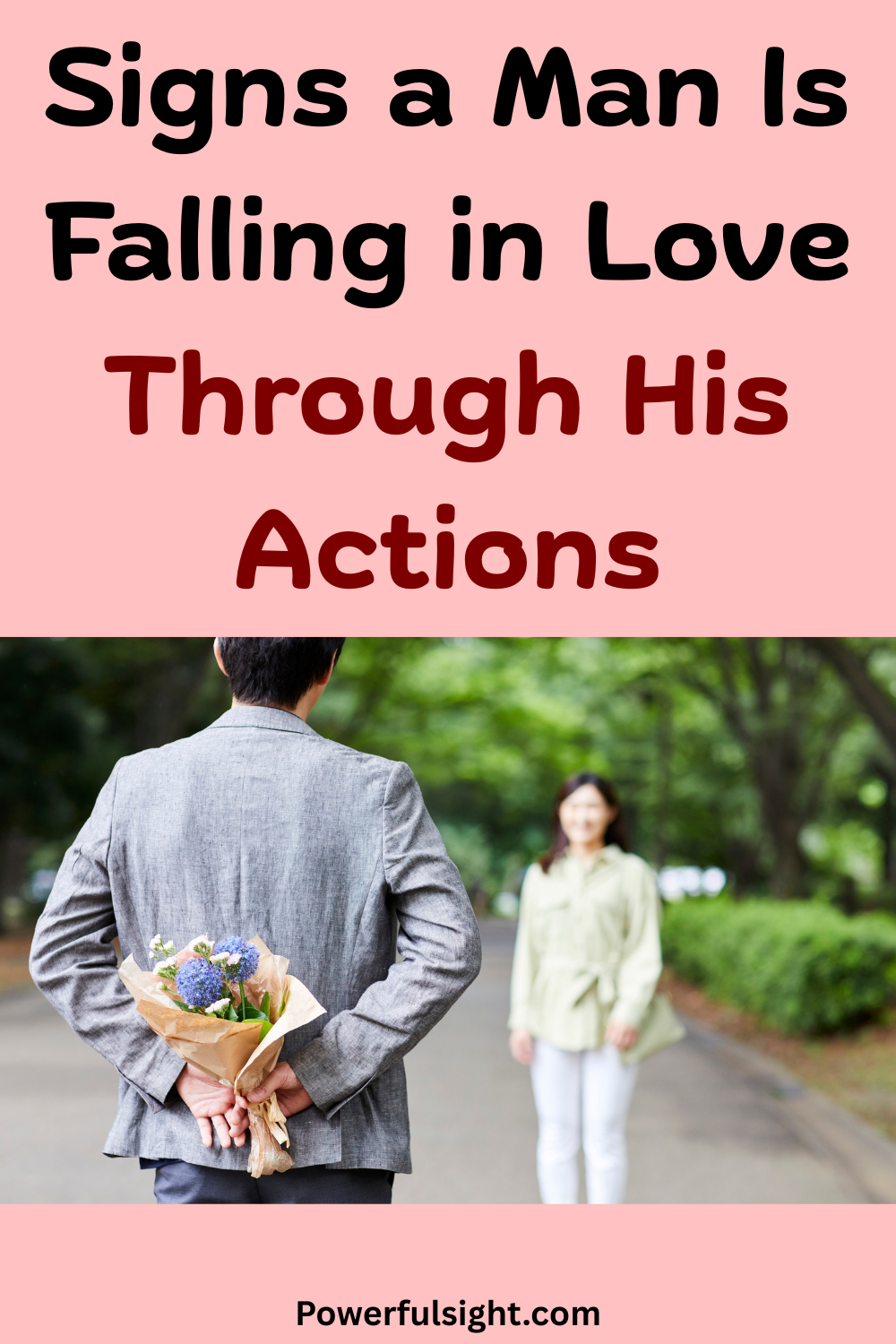Signs a Man Is Falling in Love Through His Actions