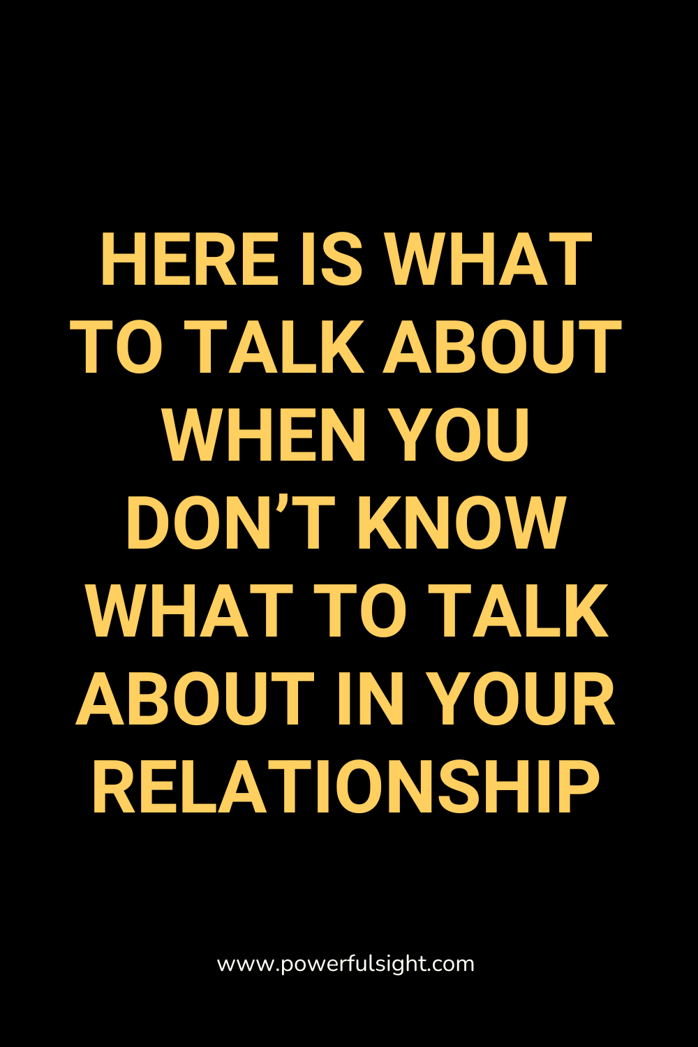 My Boyfriend and I Don&rsquo;t Have Anything to Talk About.