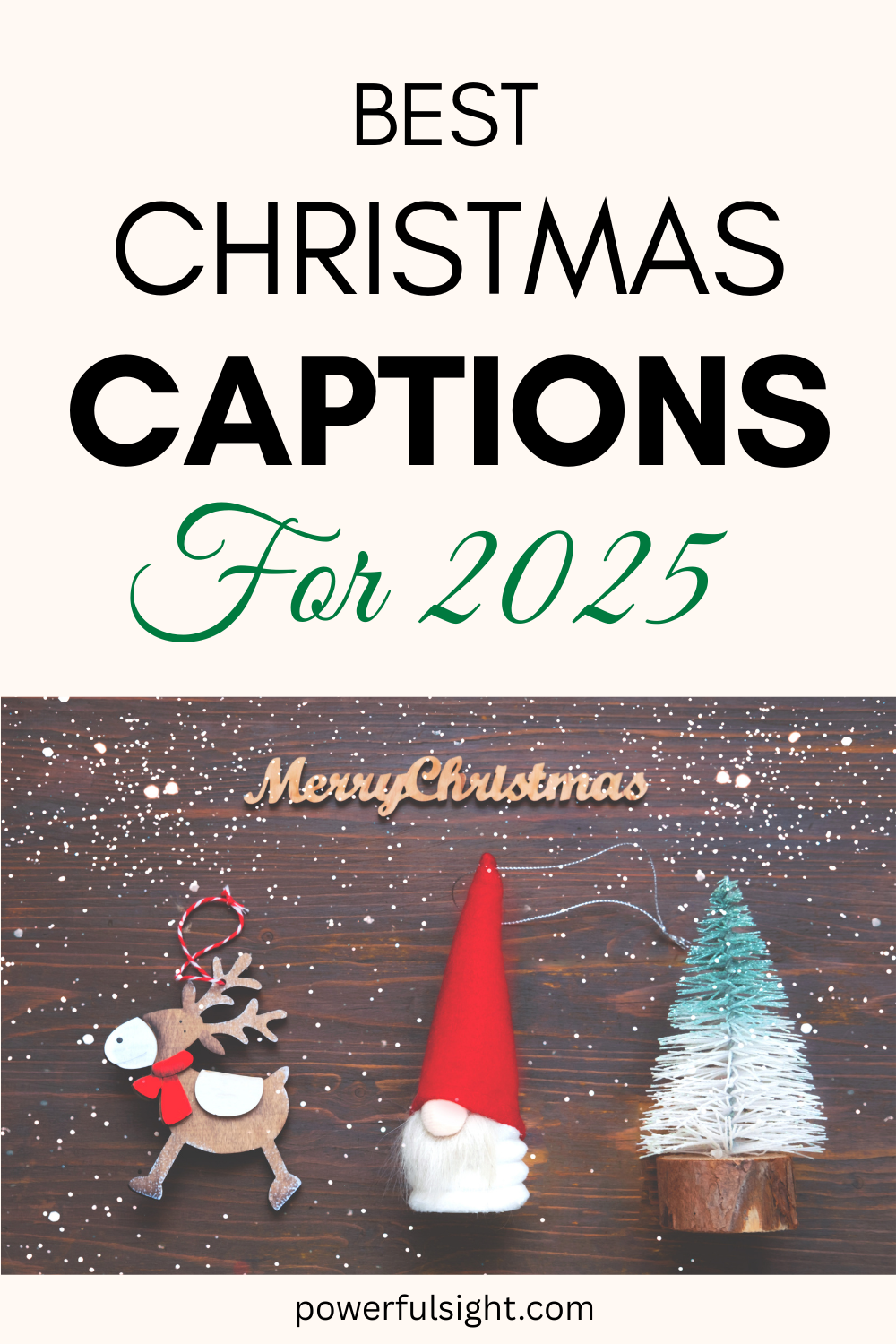 Best Christmas Captions for 2025