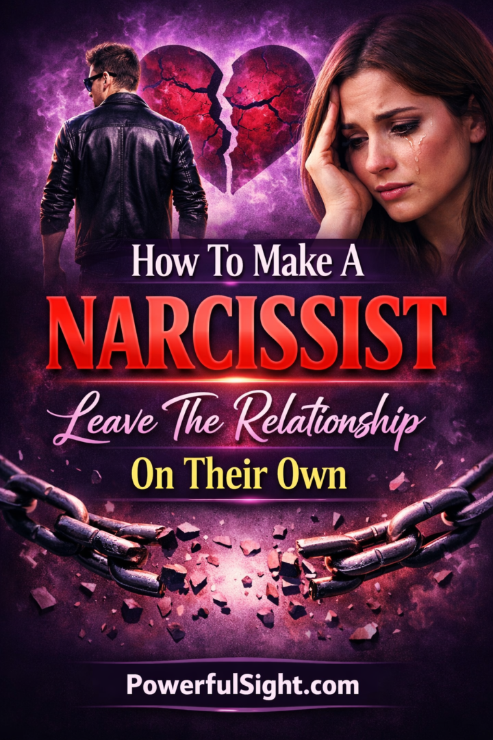 How To Make A Narcissist Leave The Relationship On Their Own - Powerful ...