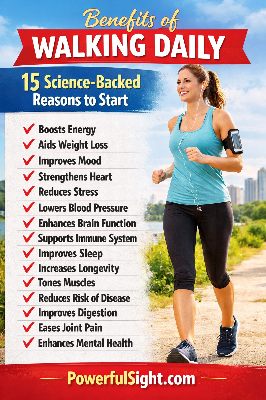 Benefits of Walking Daily 15 Science-Backed Reasons to Start